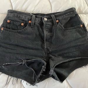 Levi’s high waisted shorts